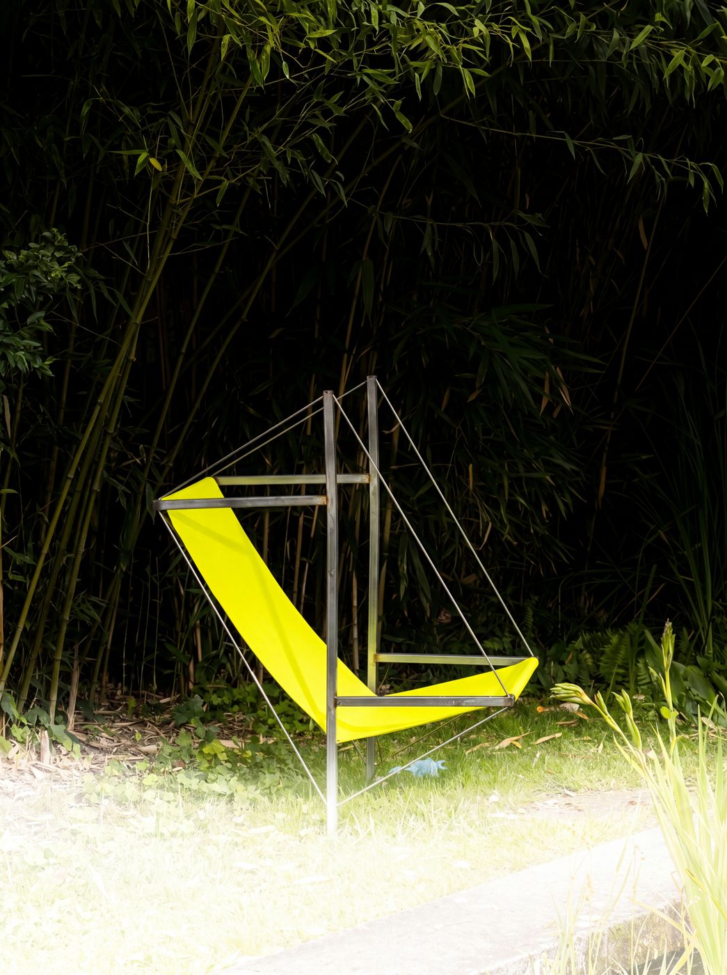 Édition jaune, jardin de nuit