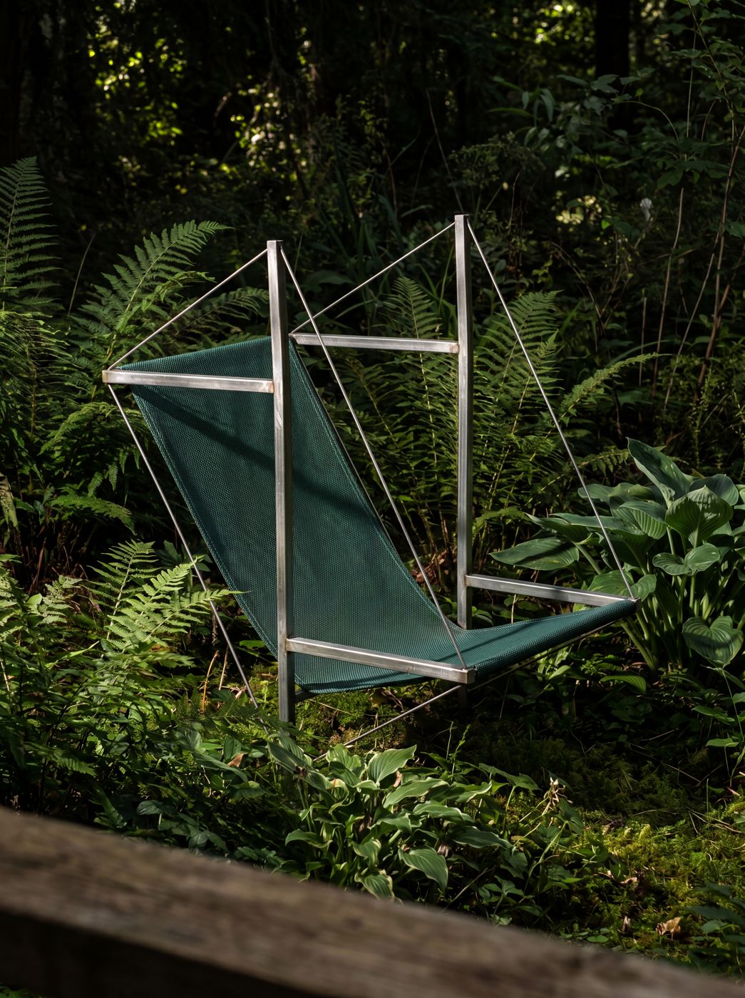 Toile forêt, trois quarts